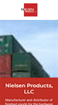 Mobile Screenshot of nielsenproductsllc.com
